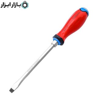 پیچ گوشتی دسته TPR ضربه خور دوسو سایز 8×150 سری Brusk توسن مدل T4272