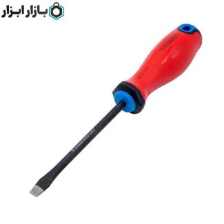 پیچ گوشتی دسته TPR نوک الماسه دوسو سایز 6×150 سری Brusk توسن مدل T4252