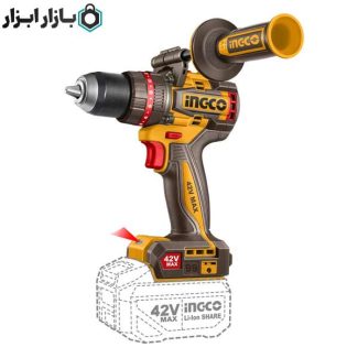 دریل شارژی 99 نیوتن 42 ولت براشلس اینکو مدل CIDLI429982
